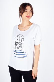 T-Shirt BLUE SEVEN 105770-001