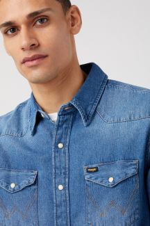 Jeanshemd WRANGLER 112341913