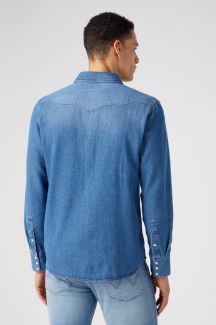 Jeanshemd WRANGLER 112341913