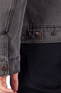 Jeansjacke mit Futter WRANGLER 112355043