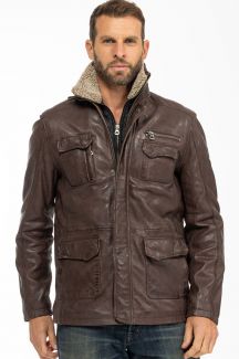 Lederjacke mit Futter GIPSY 1201-0616-chestnut