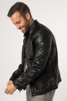 Lederjacke MAURITIUS 1201-0672-black
