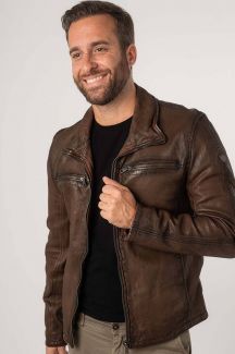 Lederjacke MAURITIUS 1201-0729-antique-cogna