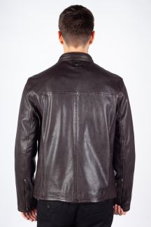 Lederjacke MAURITIUS 1201-0848-dark-brown