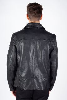 Lederjacke MAURITIUS 1201-0849-black