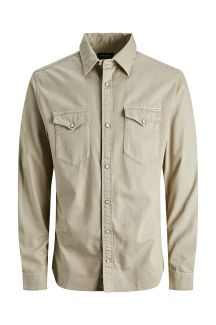 Jeanshemd JACK & JONES 12138115-Crockery