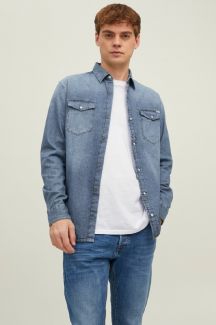 Jeanshemd JACK & JONES 12138115-Medium-Blue