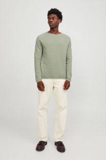 Strickpullover JACK & JONES 12157321-Desert-Sage-Tw