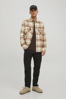 Cargohose JACK & JONES 12216664-Black-SOLID