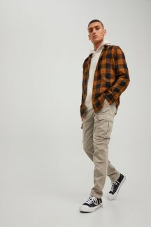 Cargohose JACK & JONES 12216664-Dune-SOLID