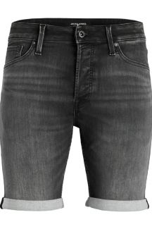 Denim Shorts JACK & JONES 12223681-Black-Denim