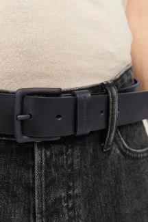 Ledergürtel JACK & JONES 12242687-Black