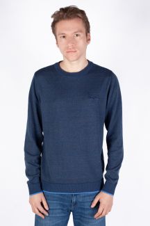 Strickpullover JACK & JONES 12248660-Ensign-Blue