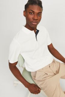 Poloshirts JACK & JONES 12251180-Cloud-Dancer