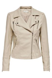 Lederjacke ONLY 15153079-Silver-Lining