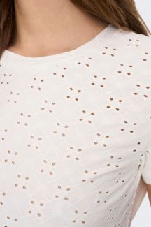 T-Shirt JACQUELINE DE YONG 15158450-Cloud-Dancer