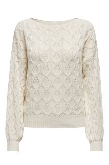 Strickpullover ONLY 15222853-CLOUD-DANCER