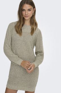 Gestricktes Kleid JACQUELINE DE YONG 15234103-Cement-WBP