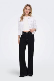 Jeansjacke ONLY 15243147-White
