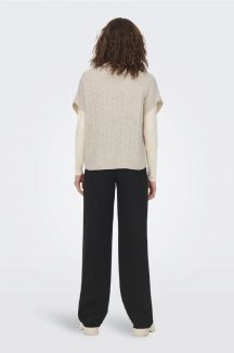 Strickwesten ONLY 15249328-Oatmeal