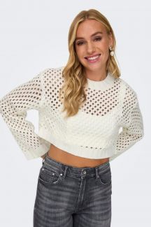 Strickpullover ONLY 15300575-Marshmallow