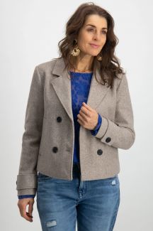 Jacke ONLY 15320983-Mocha-Meringu