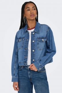Jeansjacke ONLY 15339977-Medium-Blue