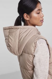 Weste PIECES 17117414-Silver-Mink