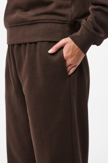 Stoffhosen PIECES 17156301-Hot-Fudge