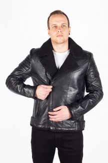 Lederjacke mit Futter GIPSY 2201-0139-black
