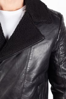 Lederjacke mit Futter GIPSY 2201-0139-black