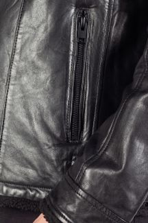 Lederjacke mit Futter GIPSY 2201-0139-black