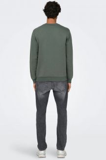 Sweatshirt ONLY & SONS 22018683-Castor-Gray