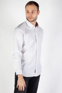 Hemd MCL 32587-BEYAZ-SIYAH