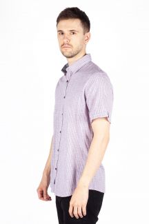 Karohemd MCL 32751-BORDO