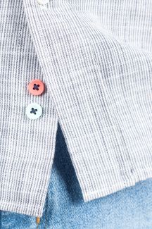 Leinenhemd MCL 32847-LACIVERT