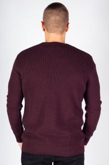 Strickpullover MCL 33813-BORDO-MELANJ