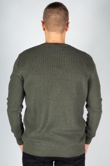 Strickpullover MCL 33813-HAKI-MELANJ