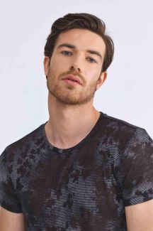 T-Shirts XINT 501595-SIYAH