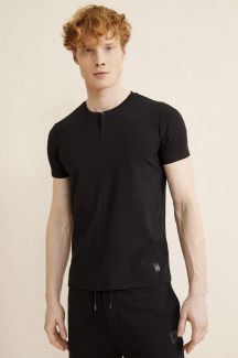 T-Shirts XINT 501898-SIYAH