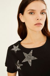 T-Shirt XINT 601490-SIYAH