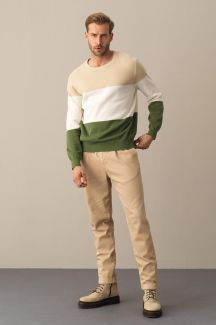 Strickpullover XINT 801672-D-YESIL