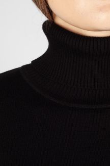 Rollkragenpullover XINT 851119-SIYAH