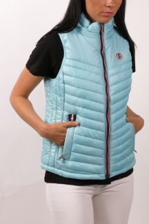 Weste VOILE BLEUE ARETHA-SPLASH-BLUE