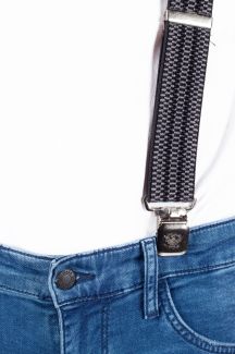 Hosenträger X JEANS DMAX40-MIX-GRAY-BLACK