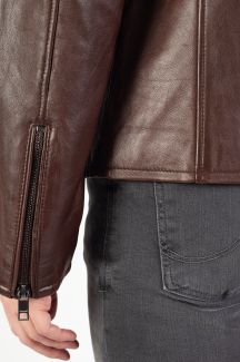 Lederjacke DEERCRAFT DMKaris-LANIV-dk-brown