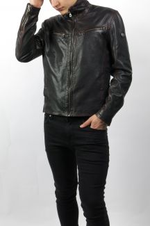 Lederjacke GIPSY GBGaines-SF-LAJORV-REDW