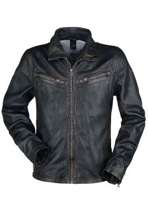 Lederjacke GIPSY GBGaines-SF-LAJORV-REDW