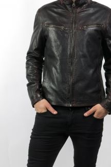 Lederjacke GIPSY GBGaines-SF-LAJORV-REDW