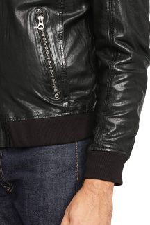 Lederjacke GIPSY GBGrahan-S21NSLVV-blac